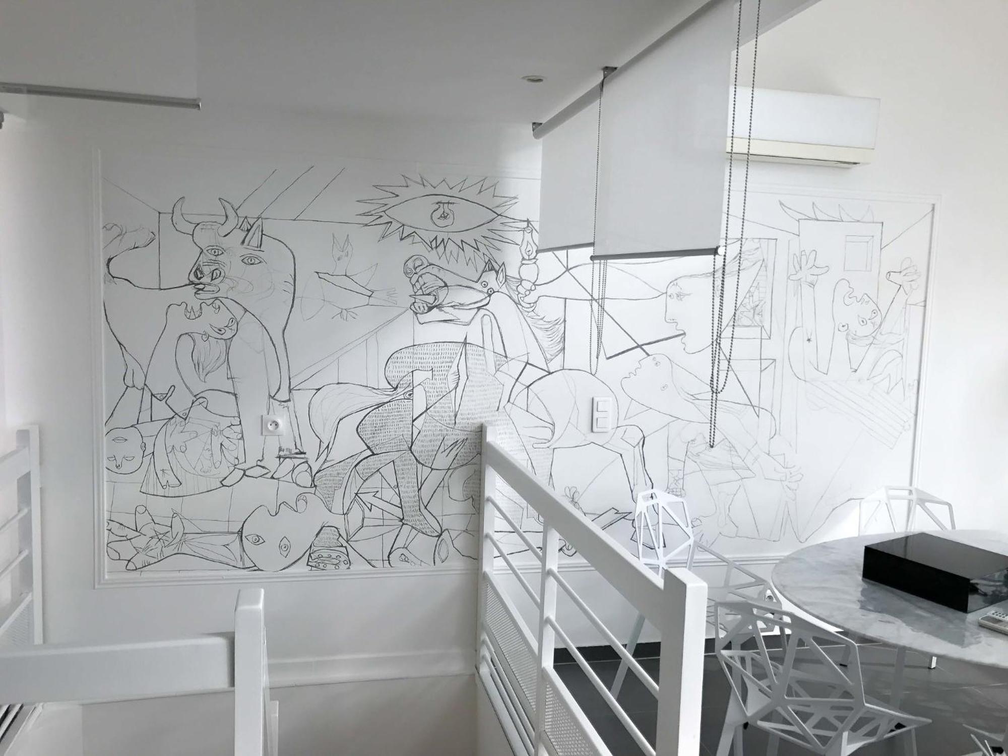 拉加雷讷科隆布Beautiful Loft 130M2 Sun And Free Parking Ok 1M95公寓 外观 照片