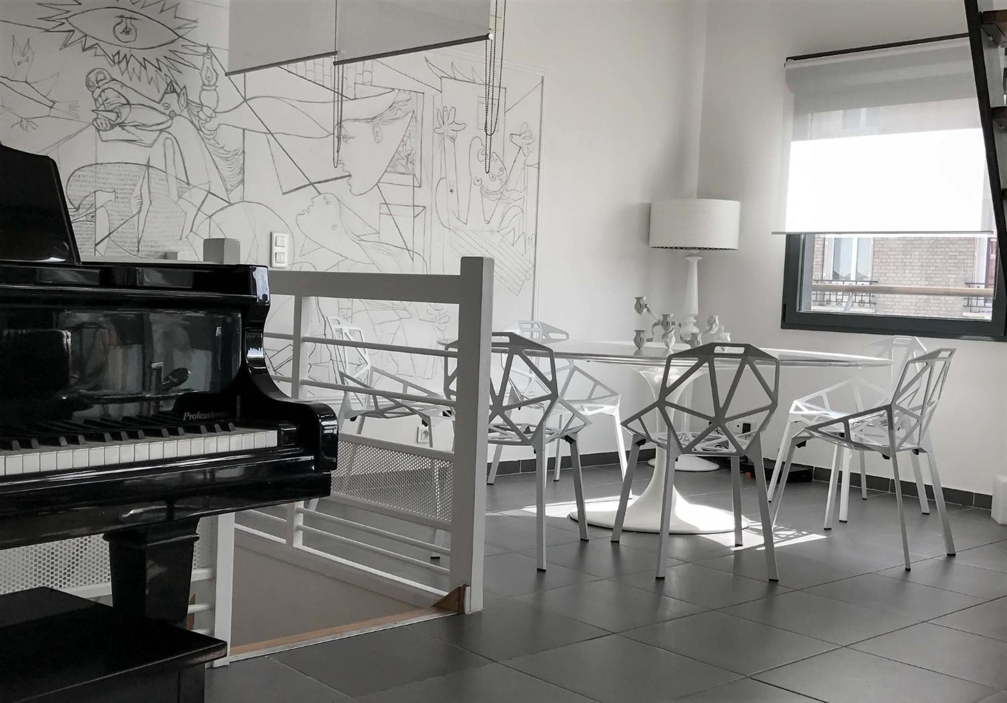 拉加雷讷科隆布Beautiful Loft 130M2 Sun And Free Parking Ok 1M95公寓 外观 照片